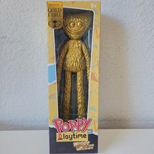 McFarlane Toys Gold Label Huggy Wuggy Gold Poppy Playtime 12" Bendable Figure