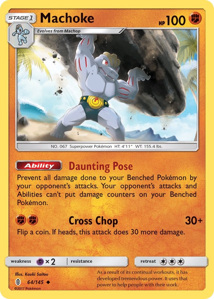 Machoke - 64/145 - Guardians Rising