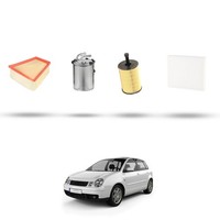 Hoffcar Wartungskit - 4 Filter Kompatibel Mit VW Polo IV (9N) 1.4 TDI 59KW