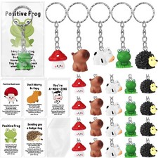 Employee Appreciation Keychains Positive Emotional Keychain Thank You Gifts f...