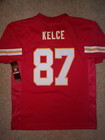 (2025-2026) Kansas City Chiefs TRAVIS KELCE nfl Jersey YOUTH KIDS BOYS (L-LARGE)
