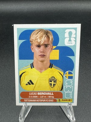 2026 Panini FIFA World Cup Stickers SWEDEN WHITE BORDER YOU PICK!!!