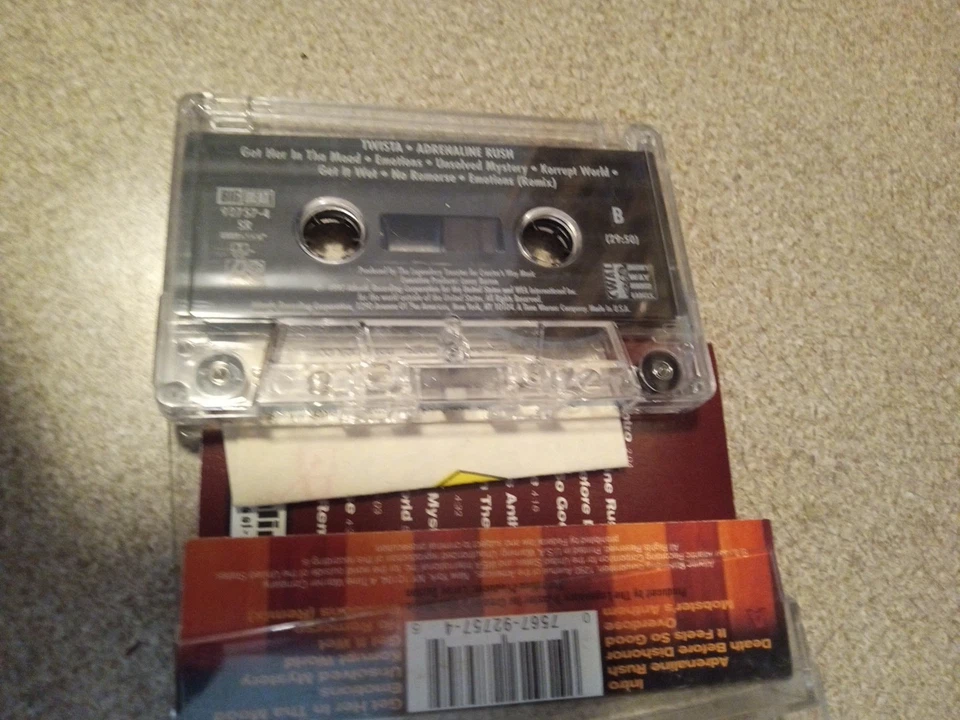 Twista - Adrenaline Rush Rap Cassette Tape Classic Album Tested Hype Sticker - Image 3 of 4