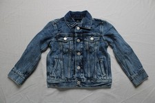 Gap X Disney Toddler's Mickey Mouse Icon Denim Jacket EH6 Blue Size 4Y NWT