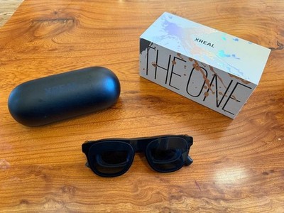 XREAL One X1111 AR VR Smart Glasses 2025 Brille Schwarz Sound Max. 367 Zoll
