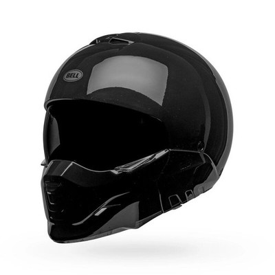 Bell Broozer Motorcycle Full Face Helmet Gloss Black Small | eBay