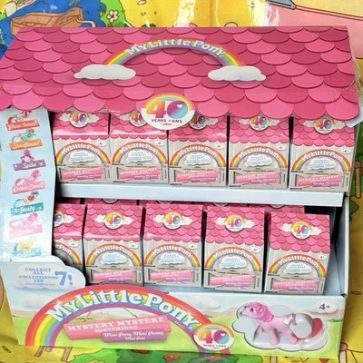 My Little Pony 40th Anniversary Collectable Figures Assortment Blind Boxes New