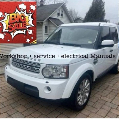 Land Rover  Discovery Lr4 Owners & Service Repair Manual 2009-2016 5000 Pages