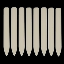 8 PCS 8 Inch Bone Folder Crafts Scoring Folding 20.5 cm x 8.07 inches, White