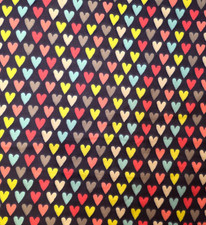 Valentines Hearts Flannel Jo-Ann's Snuggle 100 Cotton Quilting Fabric New