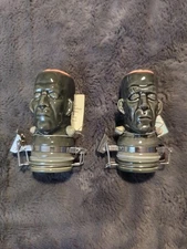 2 x Contained Art Grey Frankenstein Glass Airtight Stash Jar 50 ml New
