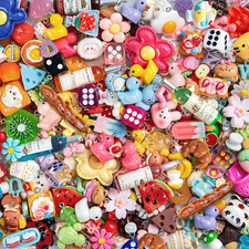 DIY Cute Charms for Bracelets Resin Charms for DIY Keychain & Jewelry Making – M