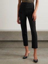 NWT Veronica Beard Stila Pant Crepe Crop Black SZ 6 NWT 478 SOLD OUT