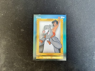 2020 Topps Disney Neon Mowgli / Baloo #FF-8 Family First Trading Card