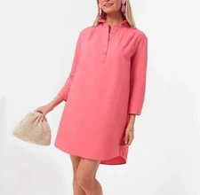 Tuckernuck Pomander Place Dress Dahlia Pink Polly Mini Size Medium Women’s #B3-2