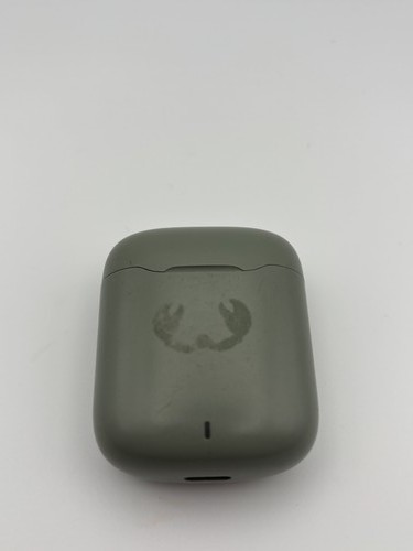 Fresh 'n Rebel Wireless Bluetooth Earbuds Green Charging Case untested