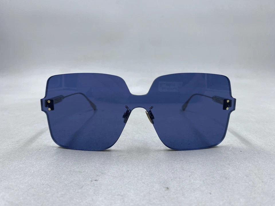 Christian Dior Blue Rimless Square Women Sunglasses - Image 2 of 4