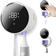 Wall Mounted Toothbrush Holder Toothbrush Cleaner,Electric Toothbrush Holder,
