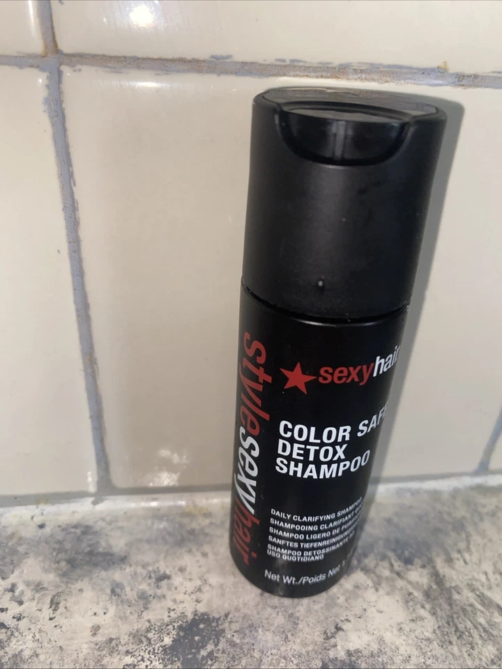 Estilo Sexy Color de Cabello Champú Desintoxicante Seguro Clarificador Diario 1.7 OZ Lote de 3 Foto 2 de 4