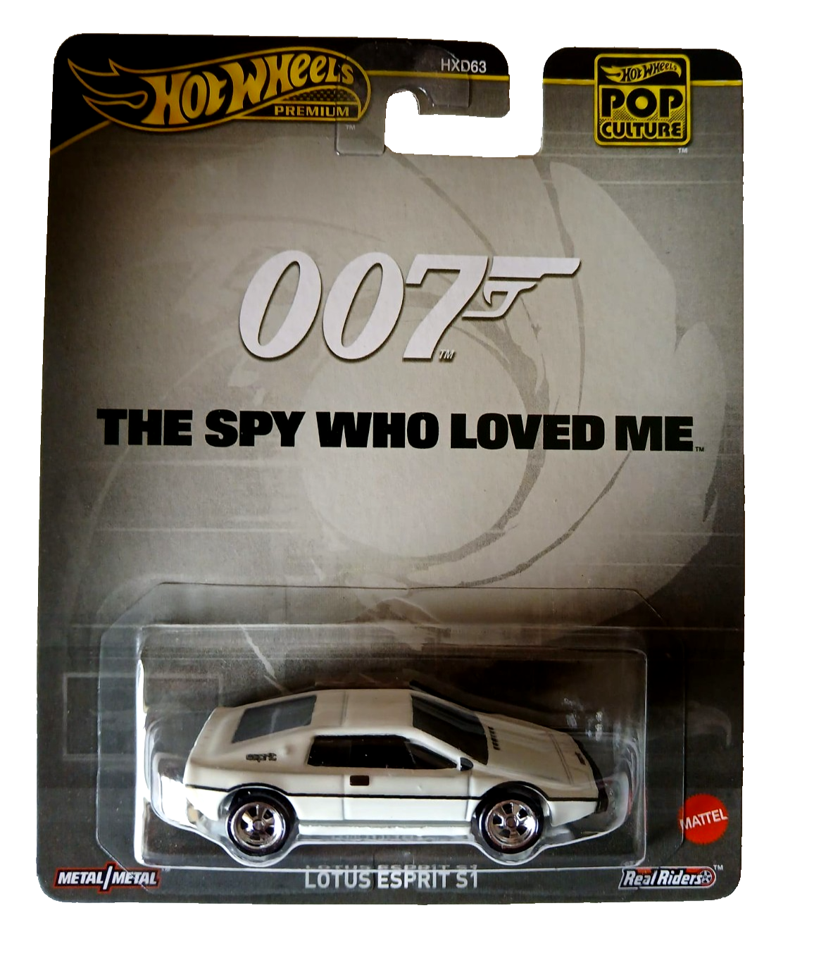 Hot Wheels Premium 007 Lotus Esprit S1 The Spy Who Loved Me - HXD63 1:64