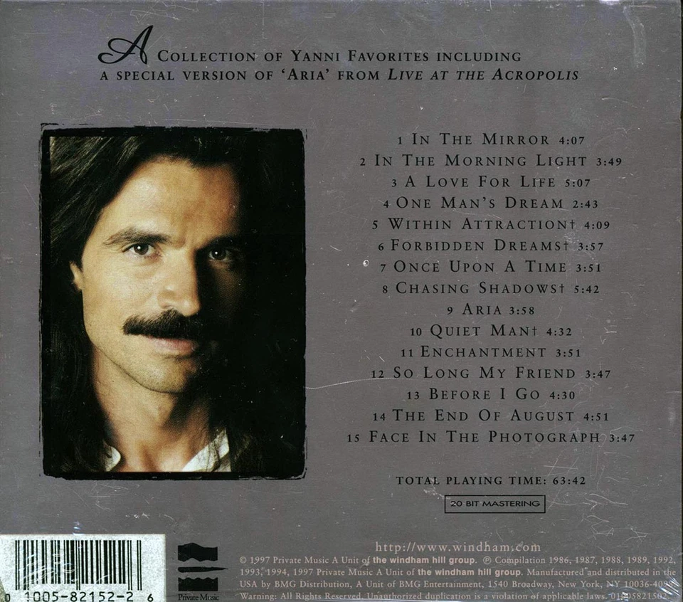 Yanni - In The Mirror [New CD] - Image 2 of 2
