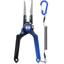 Lockable Handy Fishing Pliers with Innovative Ergonomical Handle, Corrosion S...