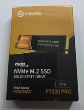 Image of PHIXERO M.2 2280 NVME SSD 7000MB/s Read 6600MB/s Write PCIe 4.0 - 2TB