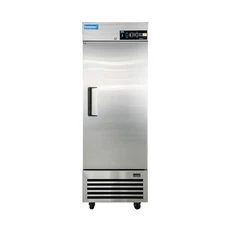 27" Commercial Freezer, ICECASA Single Door Commercial Reach-In Freezer 23 Cu.ft
