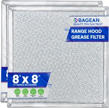 Bagean Stove Vent Filter 8X8 Inch BCC024600 Compatible with Ventline Range Hood