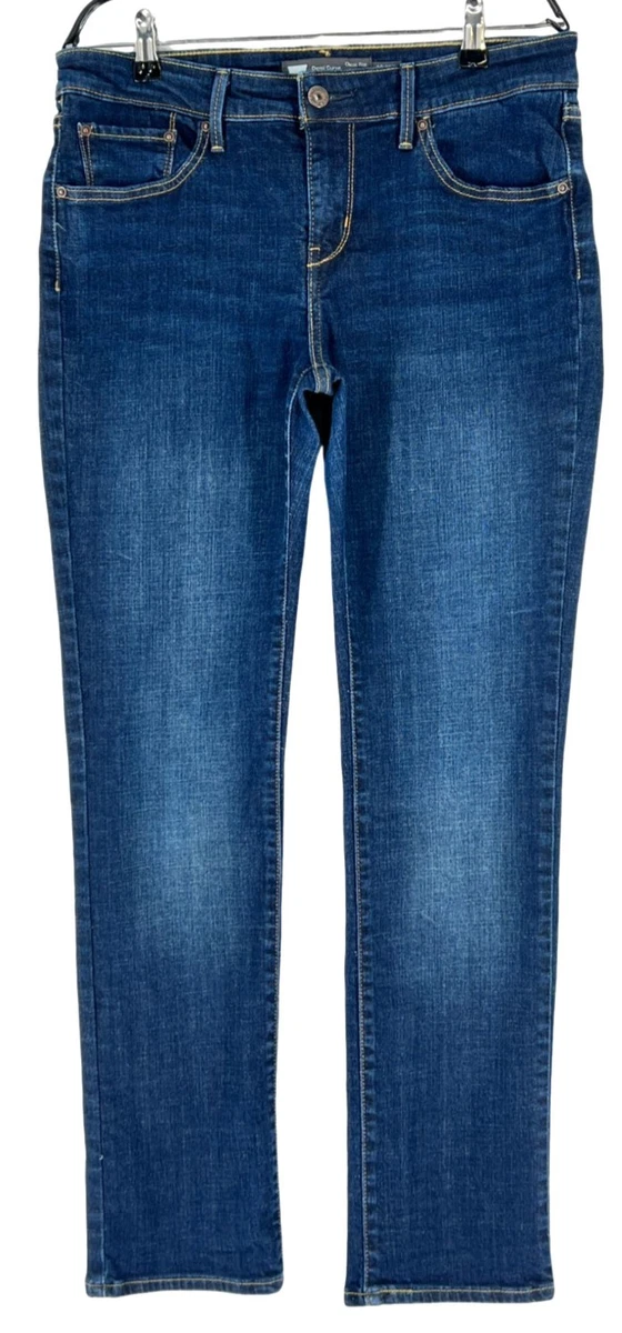 Jean Levi's Demi Curve Bootcut - Taille W27 L32 - Bleu Délavé Stretch - Neuf Sans étiquettes