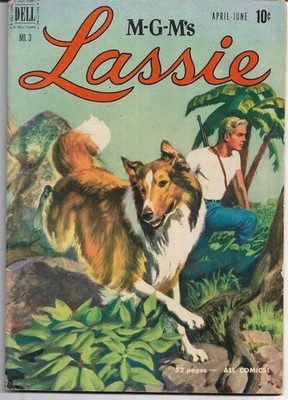 DELL Golden Age : MGM's Lassie #3 (Morris Gollub) 1951