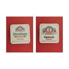 Erdinger Preminger Alkoholfrei Brauerei Bierdeckel Bier