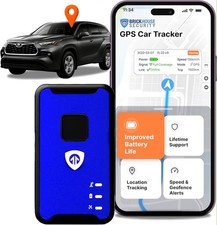 Brickhouse Security GPS Tracker for Vehicles w/ 1 Year Subscription-No Extra Fee