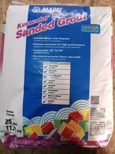 Mapei Keracolor Sanded Grout MINT 25lb Bag