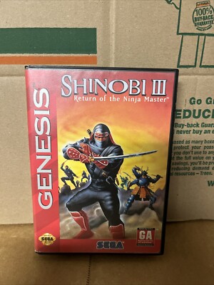 Shinobi III: Return of the Ninja Master (Sega Genesis, 1993