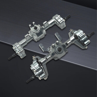 Crawler RC Metal Front and Rear Portal Axle Upgarde For FMS 1/24 FCX24