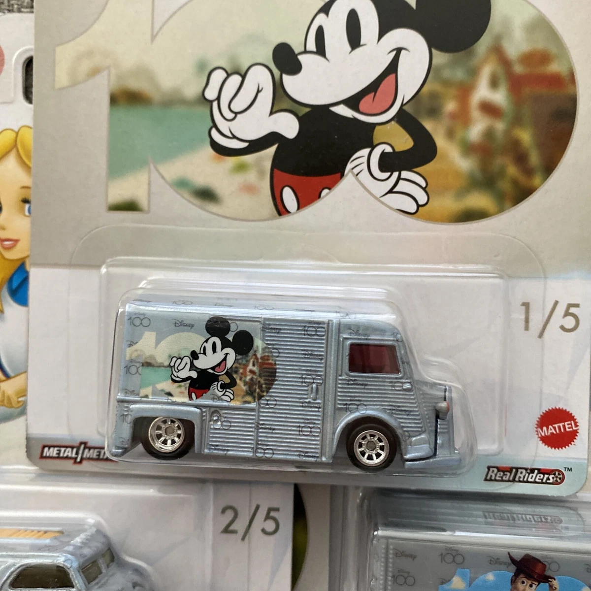 Hot Wheels Disney 100 Years Anniversary FULL SET - Mickey Dori Woody Simba!