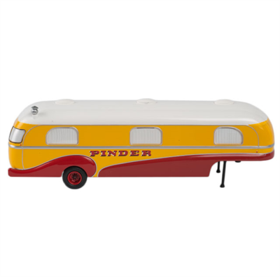 Caravane Remorque Cirque Pinder 1955 - Modèle Réduit 1/43 Métal - DIREKT COLLECTION