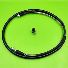Front Brake Braided Hose Line For SUZUKI RM250 RM250S 1989 1990 1991 1992-1995