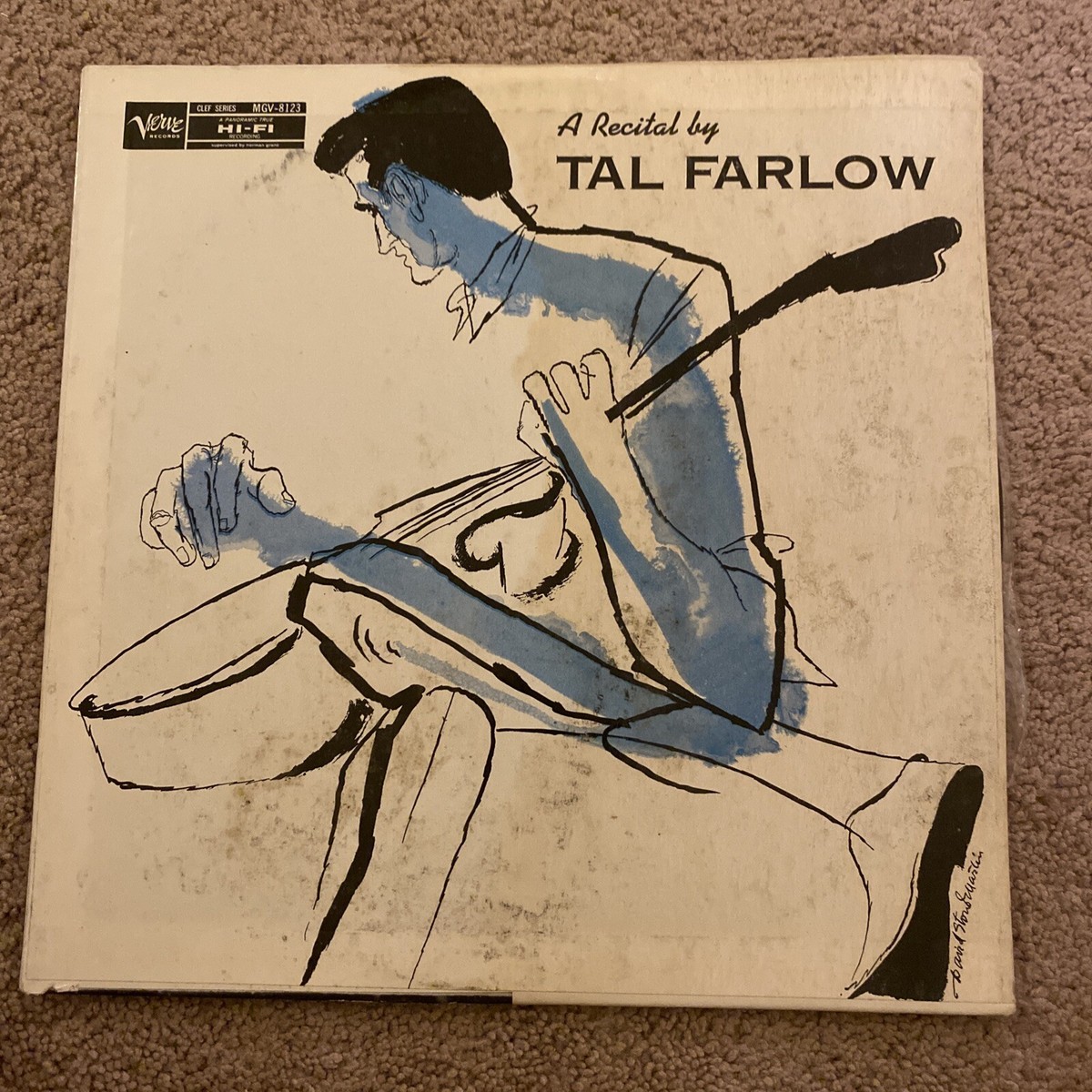 Tal Farlow/Tal/米Verve初期盤/Mono Tal Farlow/Tal/米Verve初期盤/Mono TAL FARLOW - TAL - VERVE