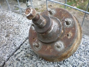 vom IWL Berlin Roller - Radlager / Bremstrommel - Radnabe - SR 59