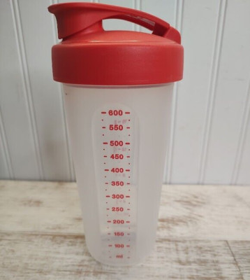 Tupperware Quick Shaker Container Blender Strainer Wheel Hinged Cap EasyGripbx20
