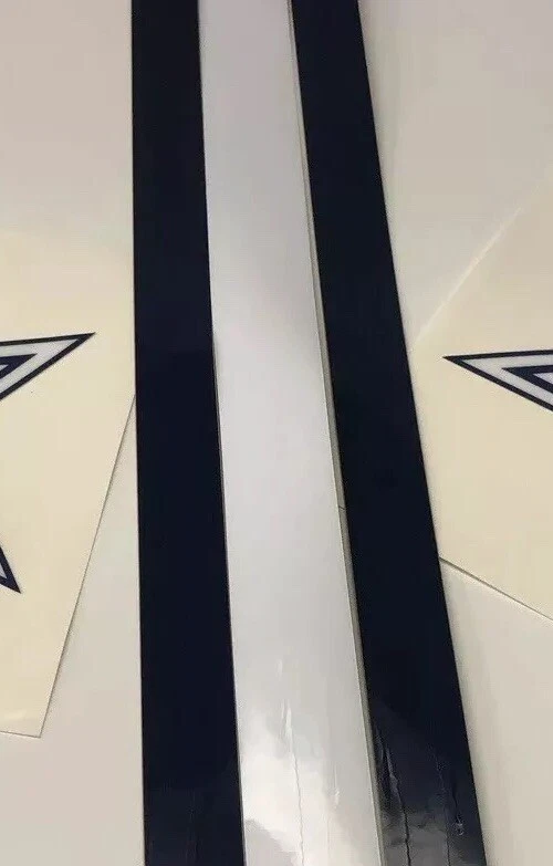 Dallas Cowboys Full Size Football Helmet Stripes High Quality 3 Stripes Includ