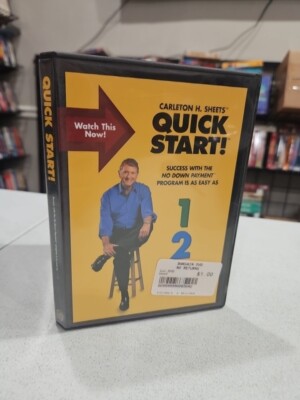 Carleton H. Sheets QUICK START! [2003 DVD)   BUY 5 GET 5 FREE   FREE SHIPPIN