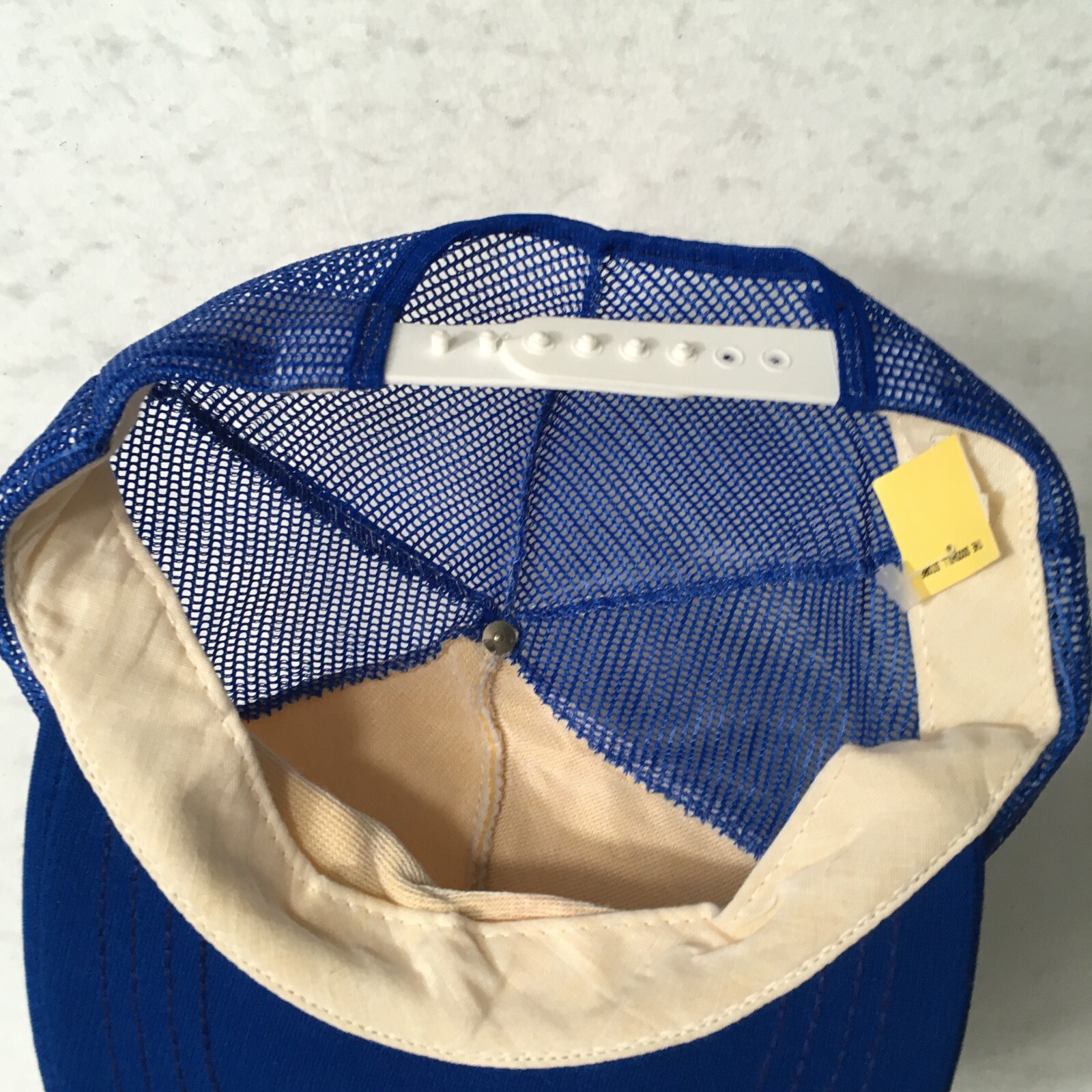 Hat Adjustable Snapback mesh Blue General Electri… - image 8