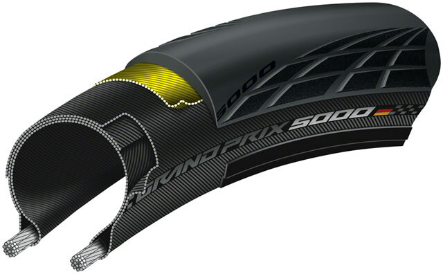 Continental Grand Prix 5000 700 x 32c Road Tire for sale