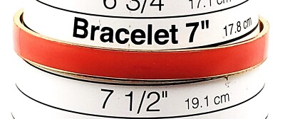 Vintage Gestempelt Crewcuts Goldfarben Koralle Emaille 6cmd Armreif Armband
