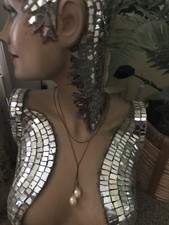 Stunning CHANEL Pear Pearl Multi Strand Necklace