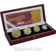 2003 Proof Britannia Gold 4-Coin Set Boxed