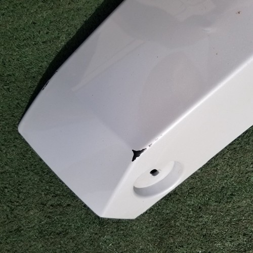 Factory Cadillac Escalade Hitch Cover GM OEM White Tow Trailer Filler